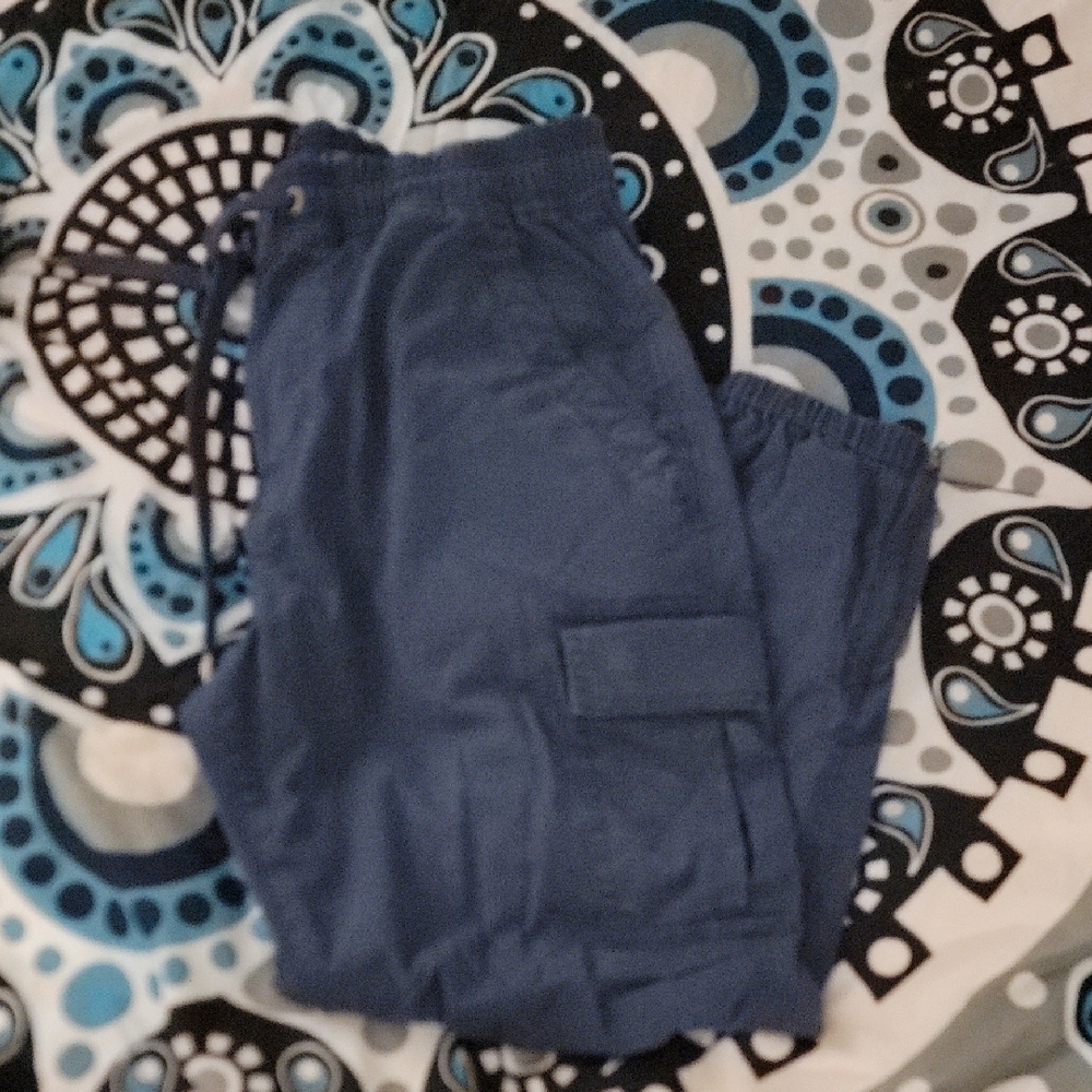 Ralph Lauren Women's Navy Cargo Joggers